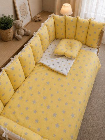 Borduri de protecție pentru pătuc Yellow ID999MARKET_6837754 foto
