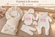 Set personalizat pentru externare din maternitate Pampy &ndash; 7 piese 62-68 cm (3-6 luni) ID999MARKET_6761158 foto 5