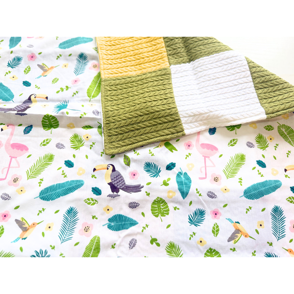 Pledut Patchwork, Verde+ Galben ID999MARKET_6269627 foto