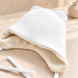 Caciulita cu strat dublu Kashkosre, Flis 0-3 luni, White ID999MARKET_6016640 foto 3