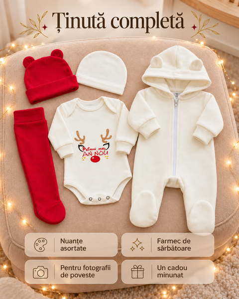 Set pentru bebeluş "Primul meu an nou" 80-86 cm (12-18 luni) ID999MARKET_6052842 foto