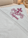 Prosop din mahra Pampy cu dantelă 100&times;100 cm și broderie personalizată  78703950 foto 4