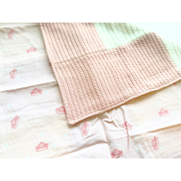Pledut Patchwork, Roz ID999MARKET_6269627 foto