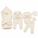 Set pentru externare nou-născut,Micutul ingeras, Ivory 56 -62 cm (1-3 luni) 47201445 foto