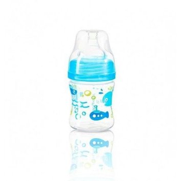 Антиколиковая бутылка с широким горлышком BabyOno 120 ml Blue ID999MARKET_6269625 фото