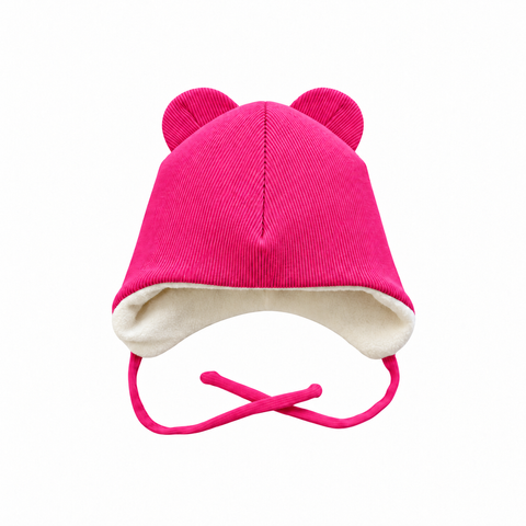 Caciulita cu strat dublu Kashkosre, Flis,0-3 luni, Pink ID999MARKET_6016640 foto
