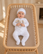 Slip + caciulita Pampy (1-3 luni) White ID999MARKET_6766782 foto 3