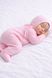 Комплект муслиновый со слипом Pampy (1-3 мес.) Pink  ID999MARKET_6852872 фото 2