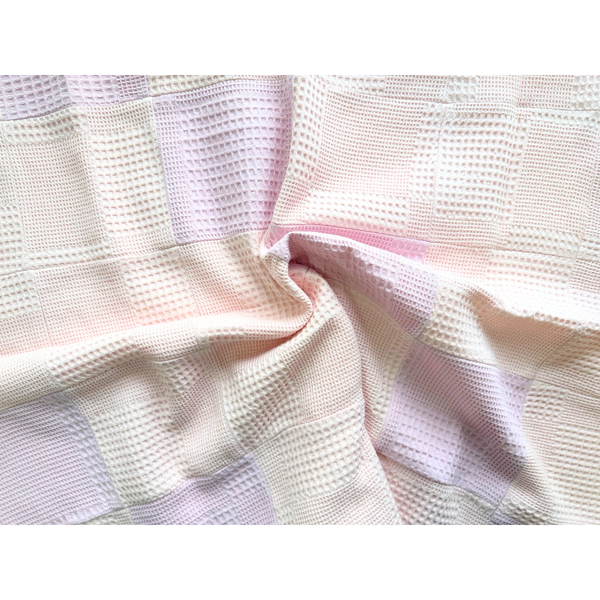 Pledut Patchwork Vafel, Roz  ID999MARKET_6269627 foto