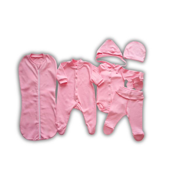 Set Pampy (1-3 luni) Pink ID999MARKET_6416918 foto