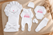 Set pentru externare Pampy Little Princess white (Roz) 50-56 cm (0-1 luni) ID999MARKET_6733657 foto 2