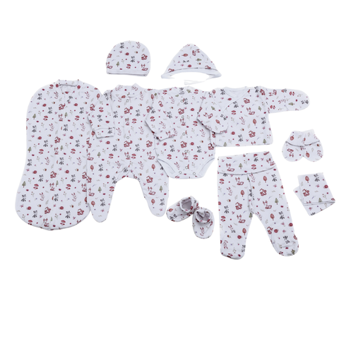 Set pentru Maternitate 10 Unități Animalute 0-1 luni 6329265 foto