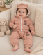 Set de haine Pampy pentru copii &ndash; bluză cu fermoar și pantaloni 50-56 cm (0-1 luni) 33280863 foto 8