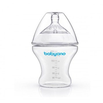 Антиколиковая бутылка с широким горлышком BabyOno 180 ml ID999MARKET_5944723 фото