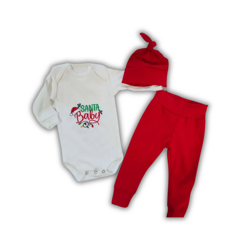 Комплект Pampy (3-6 мес.) Santa Baby ID999MARKET_6548102 фото
