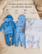Set pentru botez Pampy &ndash; 7 piese cu broderie personalizată 50-56 cm (0-1 luni) 15892924 foto 6