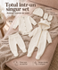Комплект (Комбинезон+ боди+ шапочка+ ползунки) Pampy (1-3 мес.) Ivory ID999MARKET_6330205 фото 9