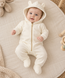 Комплект (Комбинезон+ боди+ шапочка+ ползунки) Pampy (1-3 мес.) Ivory ID999MARKET_6330205 фото 3