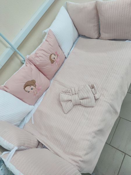 Set lenjerie pentru pătuc Pampy Pink ID999MARKET_6852873 foto