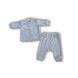 Набор кофта+штанишки Pampy (из велюра) Grey 3-6 месяцев ID999MARKET_6766956 фото 1