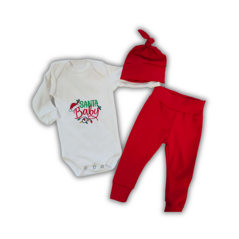 Комплект Pampy (6-9 мес.) Santa Baby ID999MARKET_6548096 фото