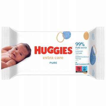 Servetele umede Huggies Elite soft 56 buc. ID999MARKET_5878673 foto