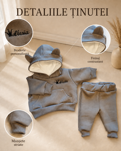 Costum sur sportiv personalizat Hanorac+pantolanasi 9-12 luni ID999MARKET_6795696 foto
