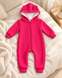 Комбинезон С капюшоном и без ножек Pink   62-68 см (3-6 месяцев) ID999MARKET_6260034 фото 2
