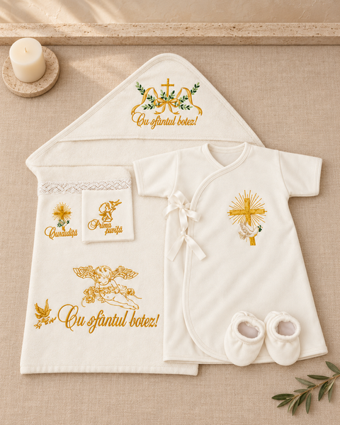 Set pentru botez Unisex 0-3 luni 08476886 foto