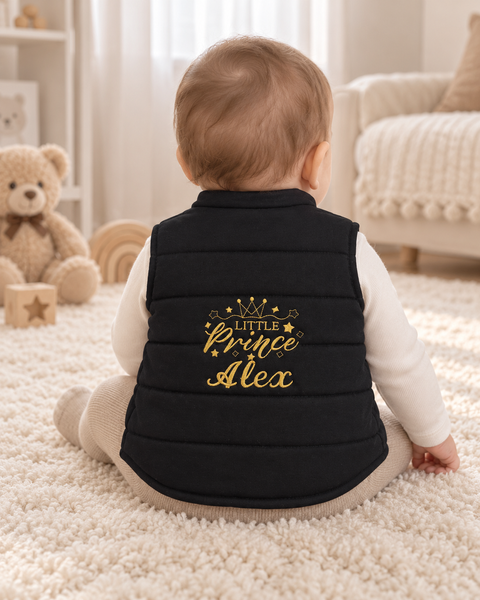 Vestă personalizată pentru copii, cu broderie la comandă 56-62 cm (1-3 luni) 25452899 foto