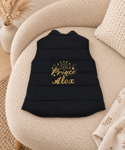 Vestă personalizată pentru copii, cu broderie la comandă 56-62 cm (1-3 luni) 25452899 foto