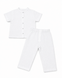 Set din muselină Pampy &mdash; bluziță cu m&acirc;necă scurtă + pantalonași Set din muselină Pampy &mdash; bluziță cu m&acirc;necă scurtă + pantalonași foto 1