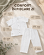 Set din muselină Pampy &mdash; bluziță cu m&acirc;necă scurtă + pantalonași Set din muselină Pampy &mdash; bluziță cu m&acirc;necă scurtă + pantalonași foto 7