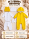 Set (Combinezon + body+ pantolanasi+caiulita) Pampy (0-1 luni) Yellow ID999MARKET_6330205 foto 9