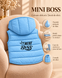 Жилеточка с капюшоном Голубая "Mini Boss" 12-18 месяцев ID999MARKET_6769843 фото 7