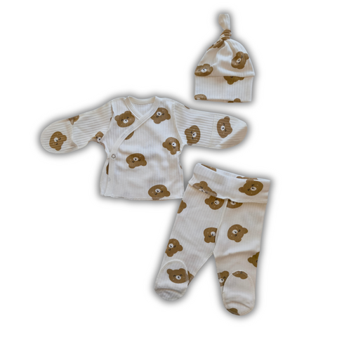 Set Pampy din Mustang cu camasa (1-3 luni) Bears  38891371 foto
