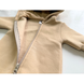 Salopeta din tricot cu gluga, Bej deschis 1-3 luni ID999MARKET_2429150 foto 2