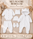 Комплект (Комбинезон+ боди+ шапочка+ ползунки) Pampy (0-1 мес.) White ID999MARKET_6330205 фото 9