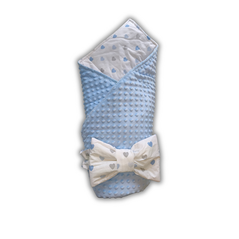 Plic-paturica pentru externere100*80 cm Plush Albastru deschis ID999MARKET_6458085 foto