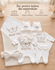 Setul pentru externarea Ivory Personalizat 56-62 cm (1-3 luni) ID999MARKET_6646242 foto 11