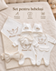 Setul pentru externarea Ivory Personalizat 56-62 cm (1-3 luni) ID999MARKET_6646242 foto 8