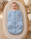 Pelincă cocon căptușită Pampy cu fermoar 50-56 cm (0-1 luni)albastru  17648404 foto 2