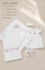 Set pentru botez Pampy pentru fetiță cu broderie personalizată 50-56 cm (0-1 luni) 44990989 foto 7