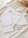 Set pentru botez Pampy pentru fetiță cu broderie personalizată 50-56 cm (0-1 luni) 44990989 foto 2
