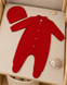 Слип+шапочка Pampy (0-1 мес) Red ID999MARKET_6766782 фото 2