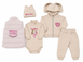 Set personalizat de haine Pampy pentru copii &ndash; 5 piese 50-56 cm (0-1 luni) 06036105 foto 1