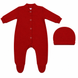 Слип+шапочка Pampy (0-1 мес) Red ID999MARKET_6766782 фото