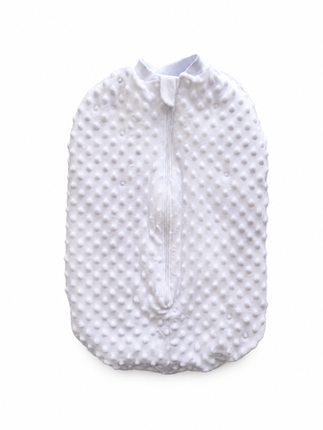 Pelincă cocon căptușită Pampy cu fermoar 50-56 cm (0-1 luni) alb  17648406 foto