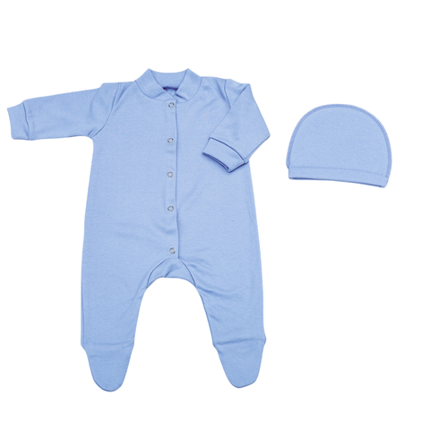 Slip + caciulita Pampy (0-1 luni) Blue ID999MARKET_6766782 foto
