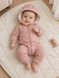 Комбинезон С капюшоном и без ножек Light Pink   74-80 см (9-12 месяцев) ID999MARKET_6260034 фото 3